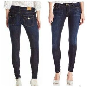 True Religion Jeans Women’s 28 Dark Blue Casey Low Rise Super Skinny LIKE NEW!